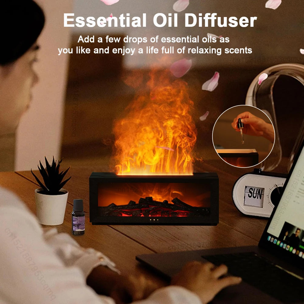 🔥 Last Day Deal 50% OFF 🔥 Fireplace Aroma Diffuser