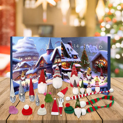 🔥 Last Day Deal 50% OFF 🔥 2025 Christmas Handcrafted Gnomes Advent Calendar