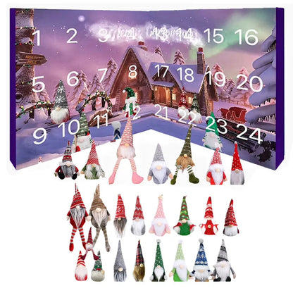 🔥 Last Day Deal 50% OFF 🔥 2025 Christmas Handcrafted Gnomes Advent Calendar