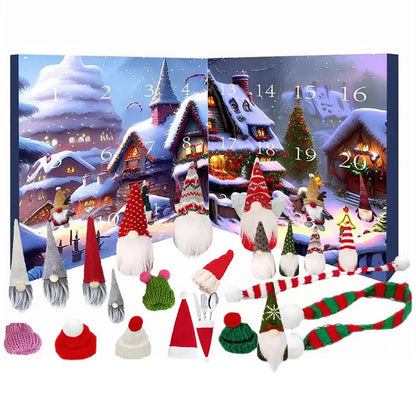 🔥 Last Day Deal 50% OFF 🔥 2025 Christmas Handcrafted Gnomes Advent Calendar